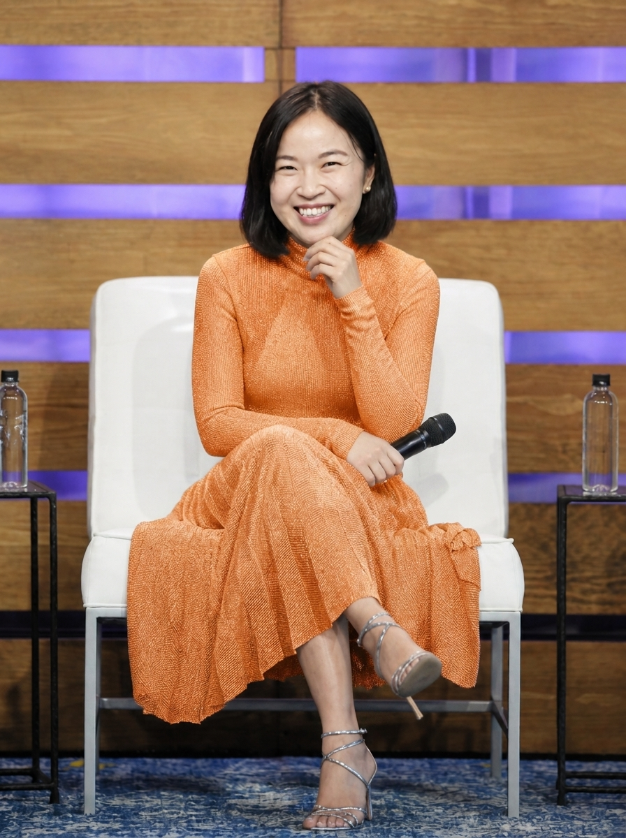 Wan Wei speaking at an AI Native Circle™ session